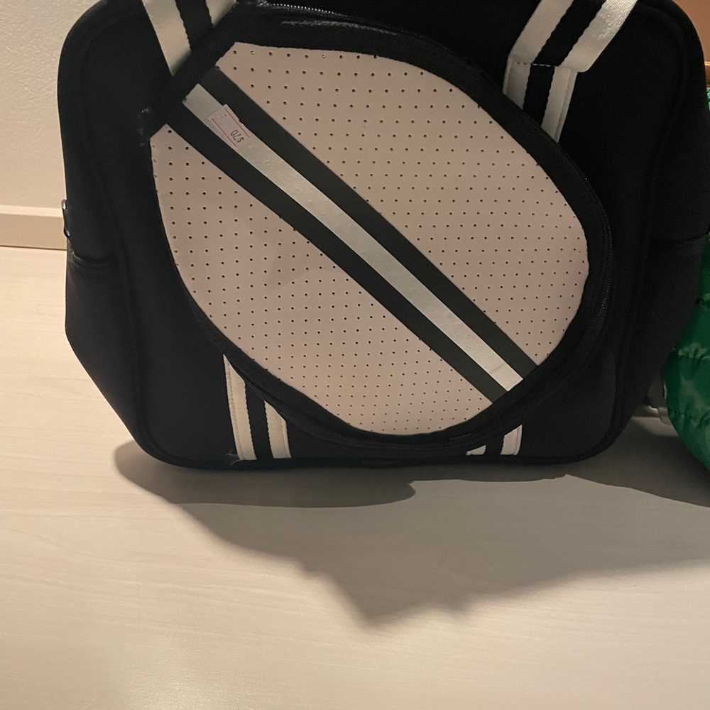 Black and White Womens pickle ball tote. NWT
